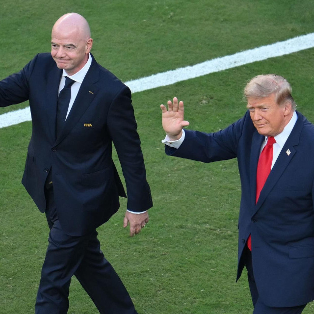 Gianni Infantino i Donald Trump